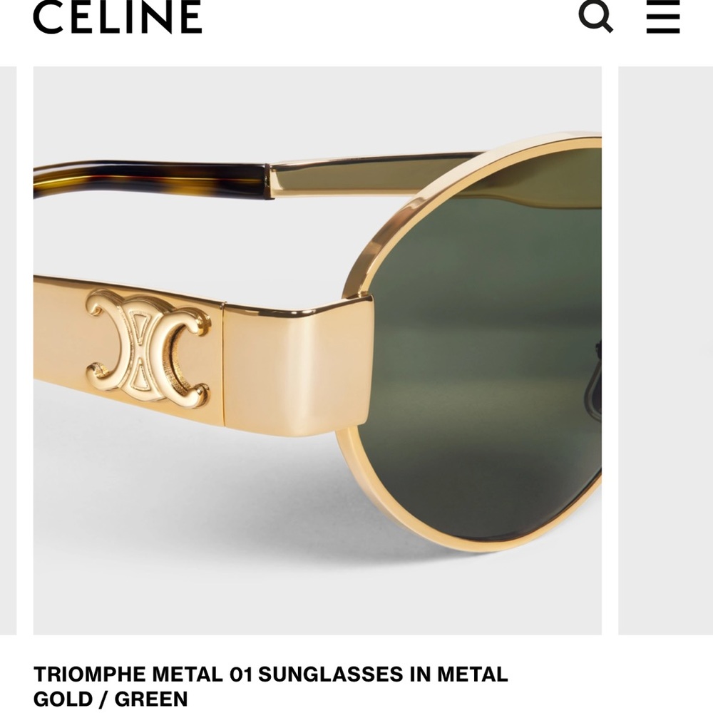 Brand new Celine glasses slightly worn